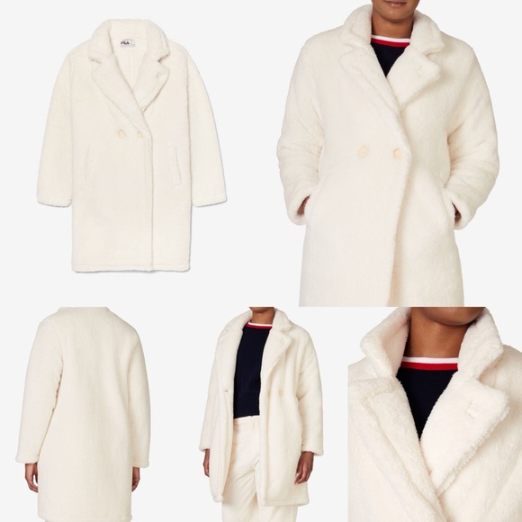 FILA Misty Coat White Size L - Picture 16 of 16